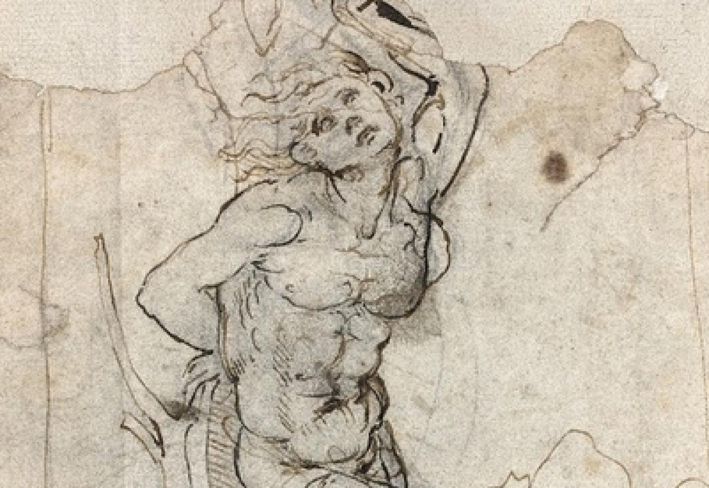 Un dessin de Léonard de Vinci découvert par Tajan