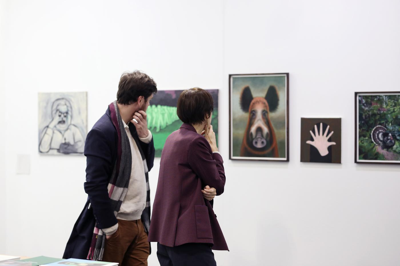 Galerie Anne Barrault, Luxembourg Art Week 2019.