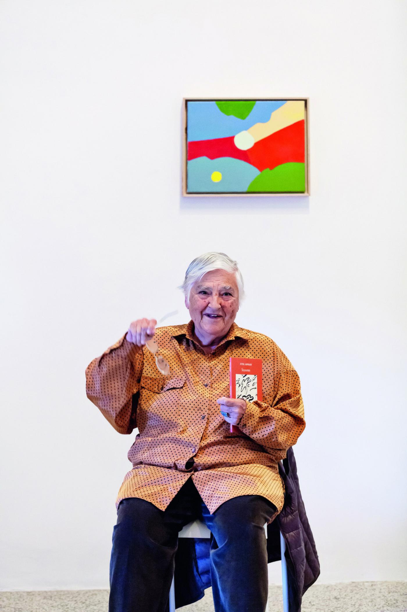 Etel Adnan.