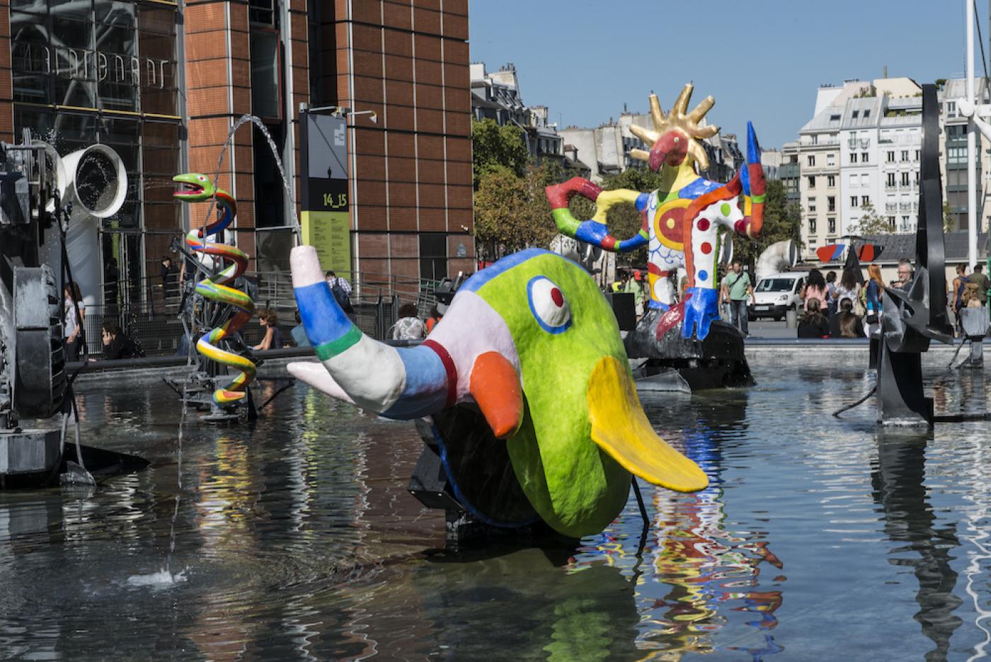 La fontaine Stravinsky va être restaurée