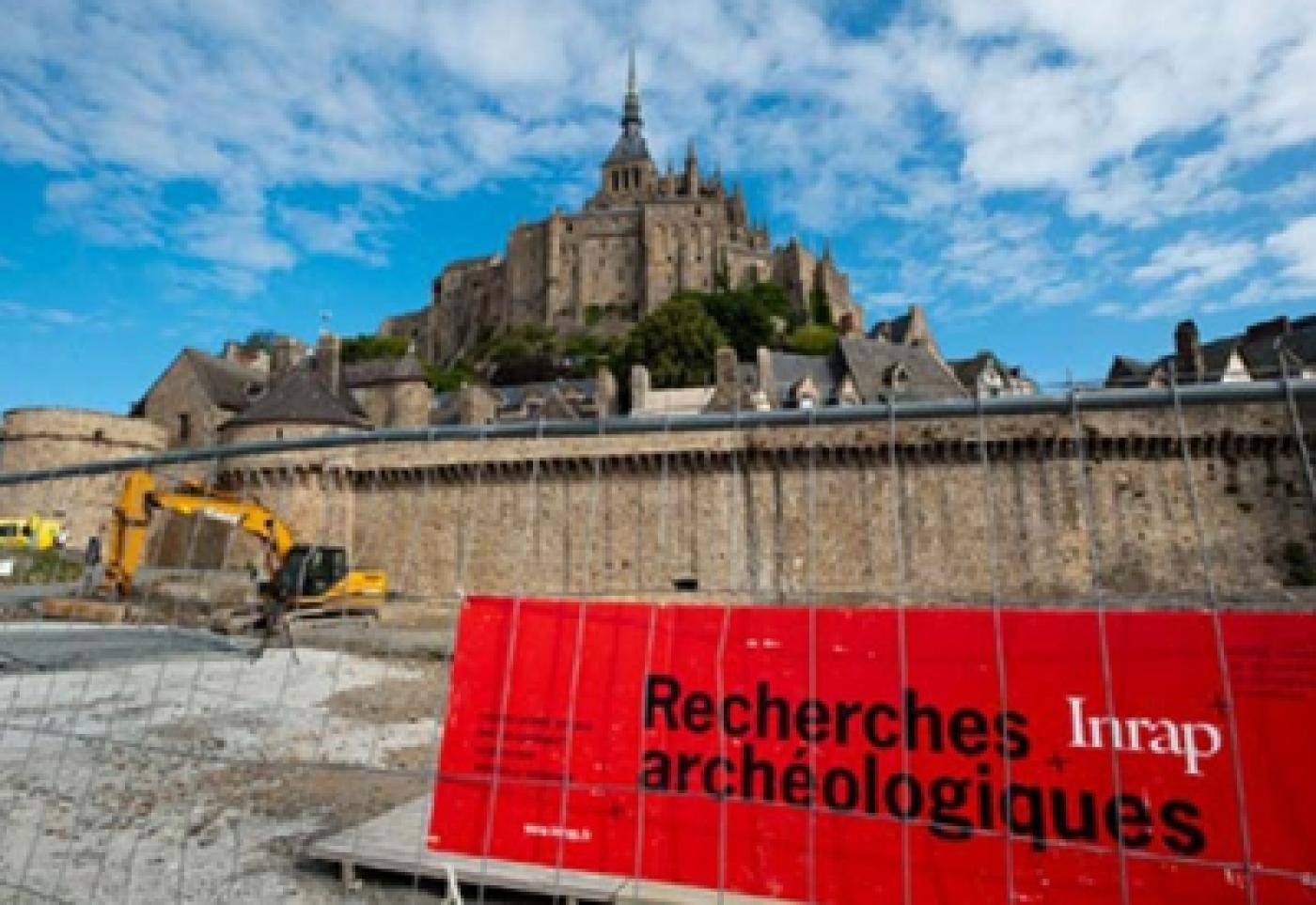 Découvertes archéologiques au Mont Saint-Michel