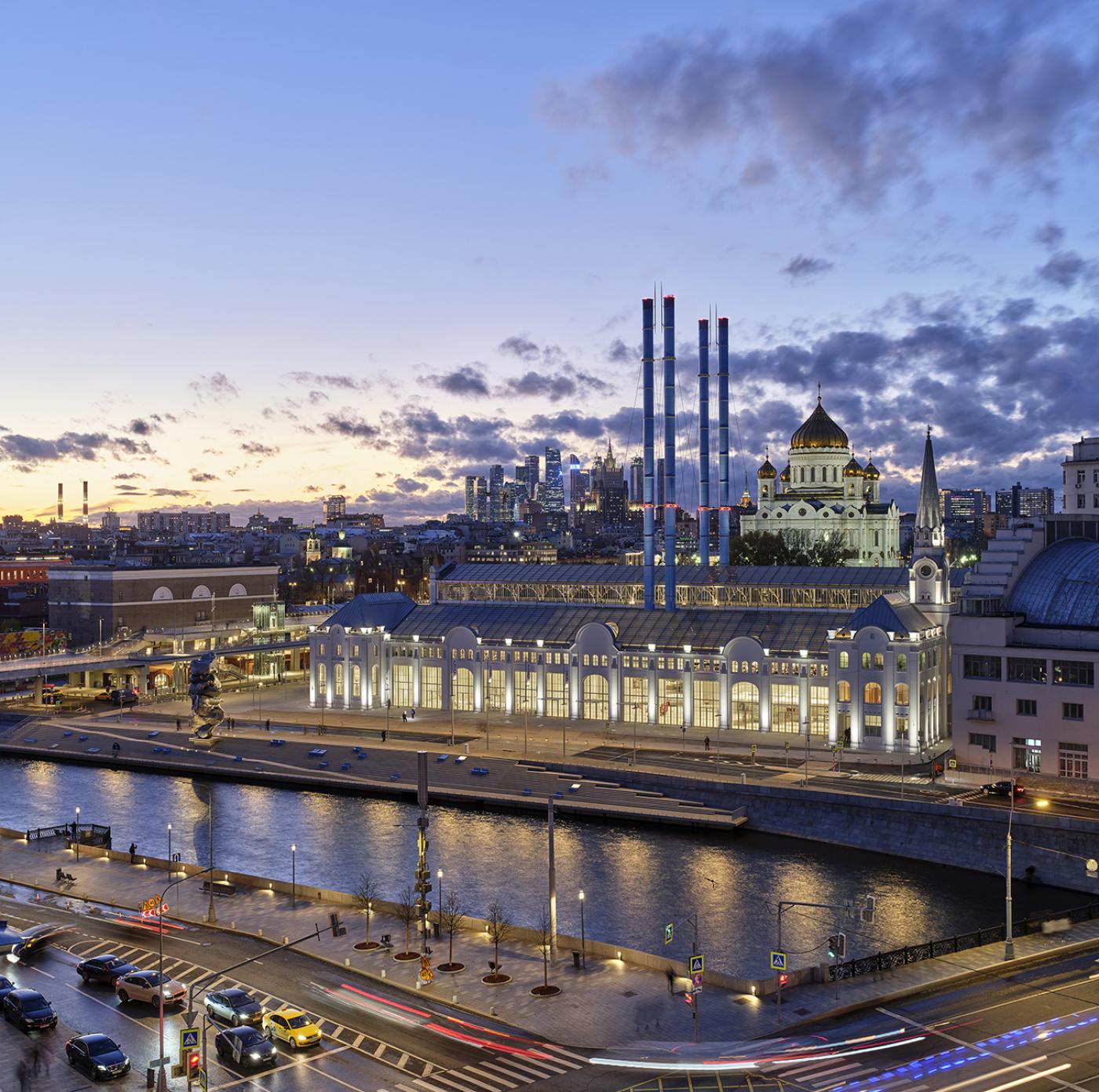 À Moscou, inauguration du GES-2...