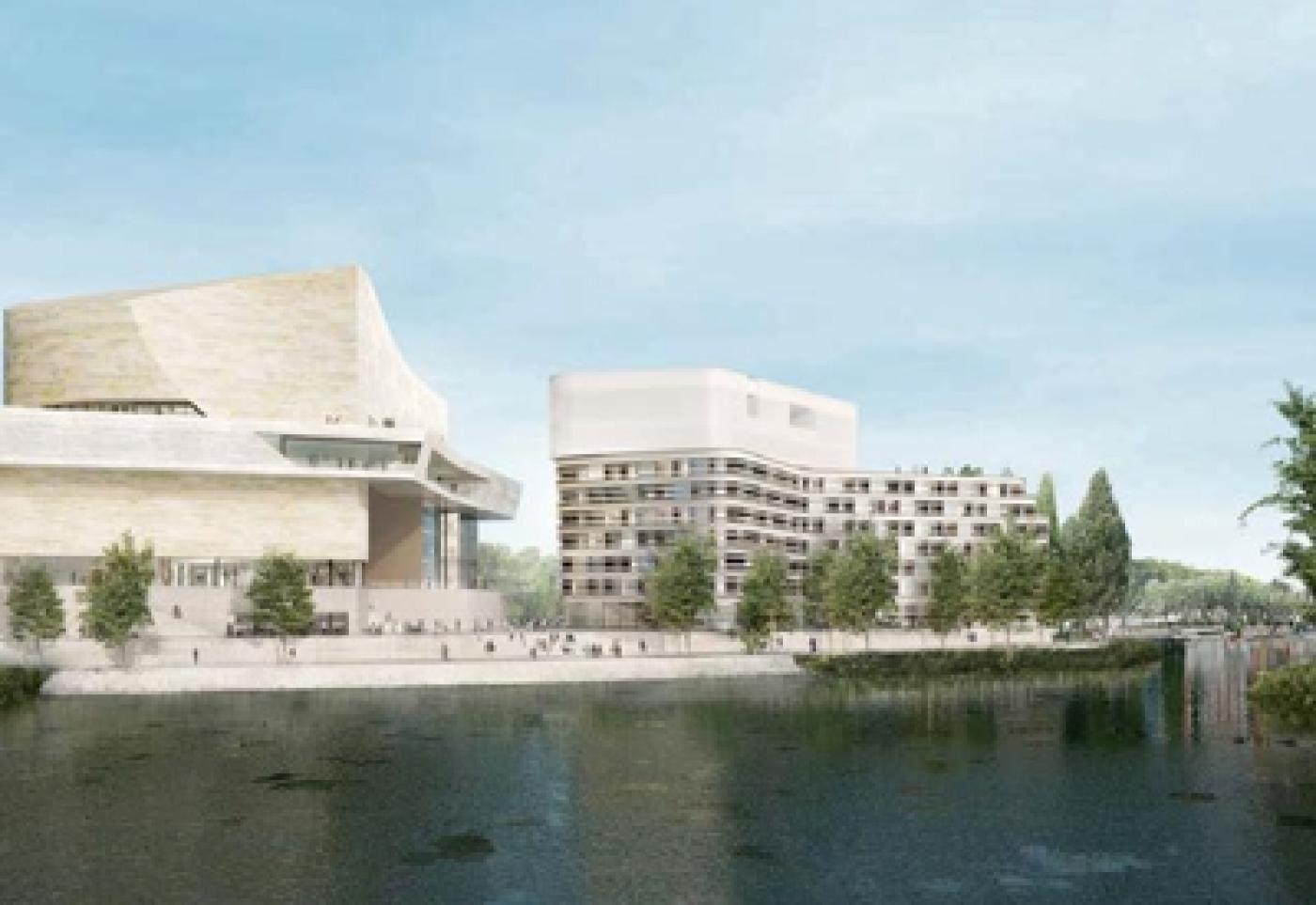 Sur l’île Seguin, Emerige ambitionne de déplacer le « centre de gravité culturel » de Paris