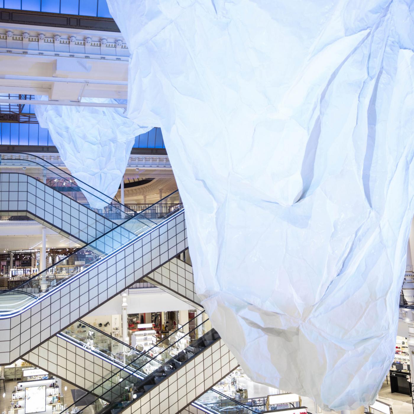 Le Bon Marché sous les eaux