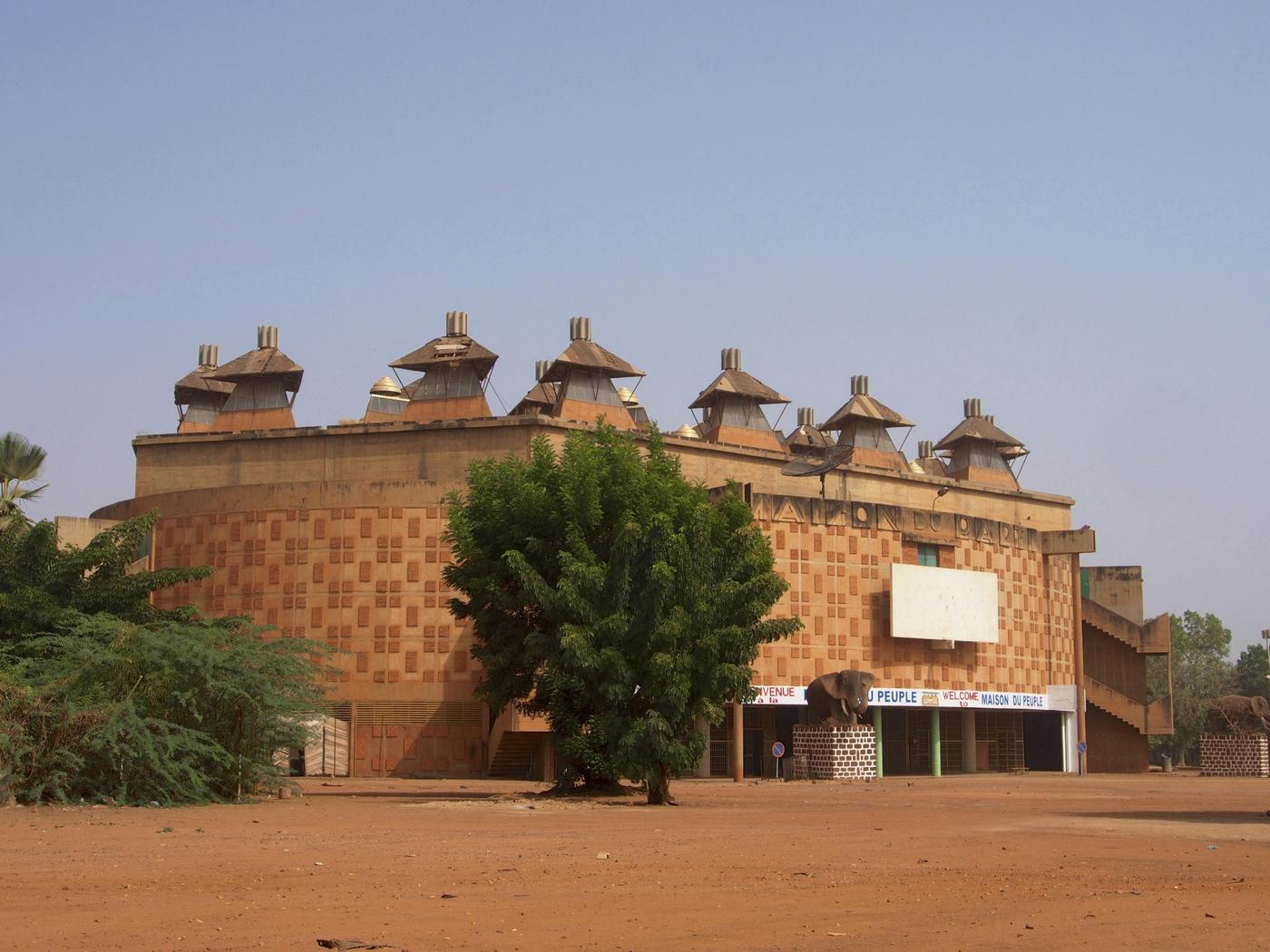 La Maison du Peuple, Ouagadougou, Burkina Faso.