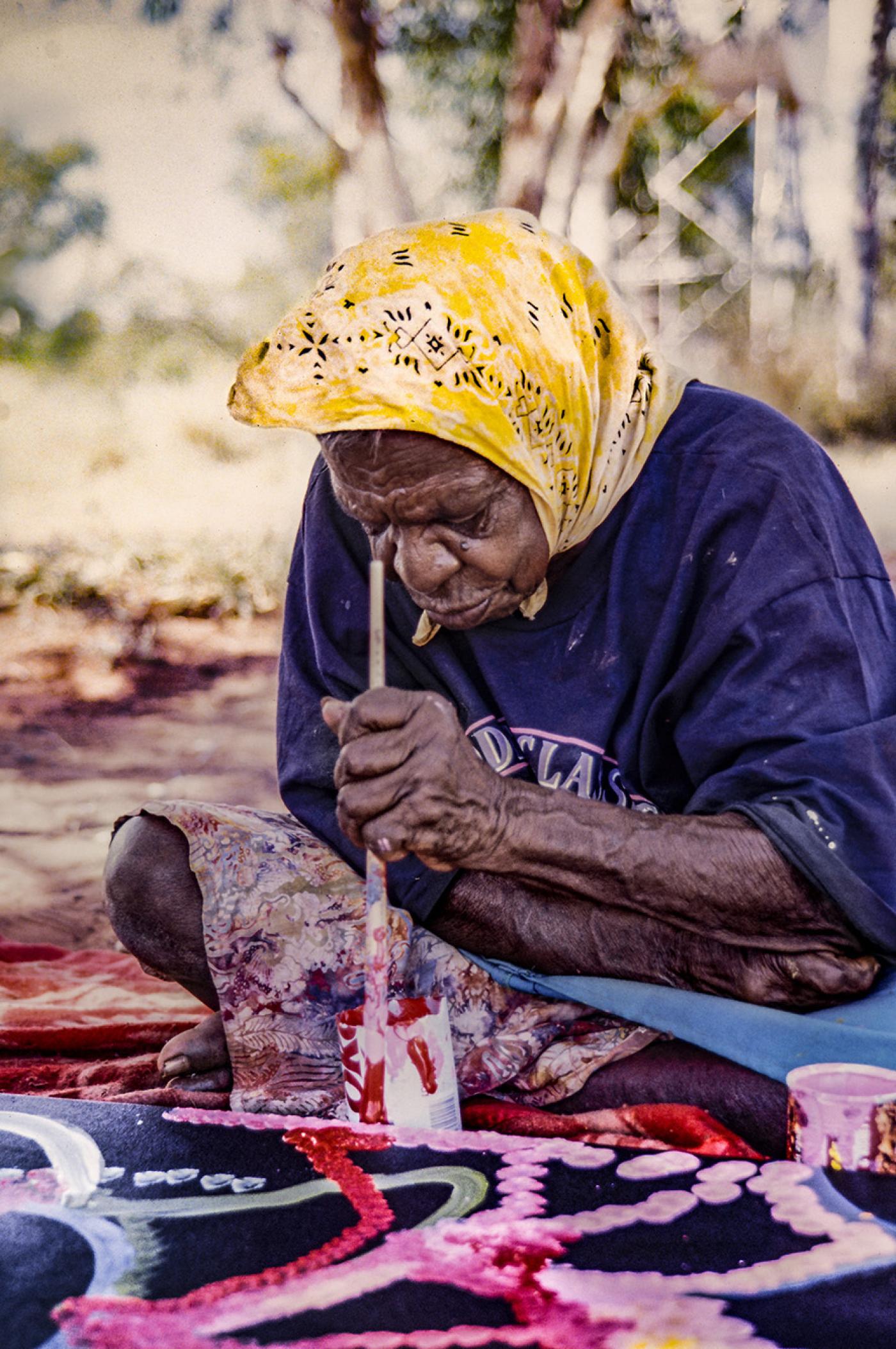 Emily Kame Kngwarreye.
