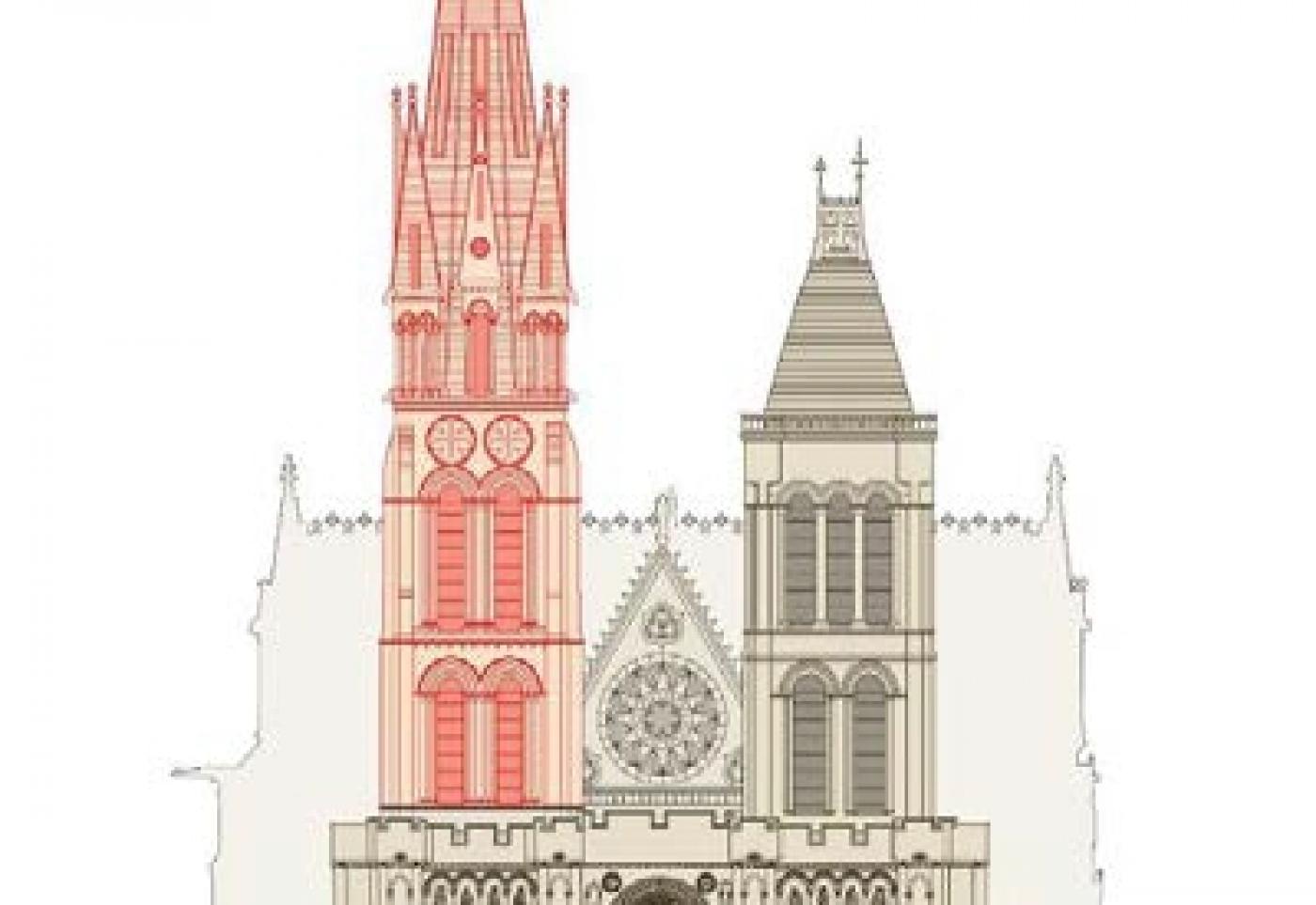 La basilique de Saint-Denis fait flèche de tout bois