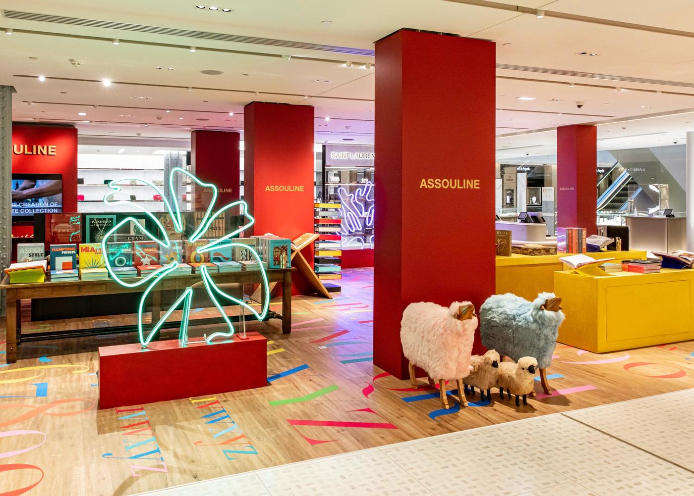 Pop up exclusif Assouline à la Samaritaine, jusqu’au 8 mai 2022.