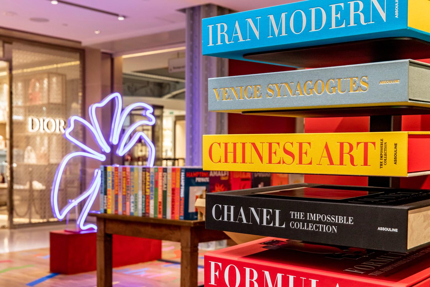 Pop up exclusif Assouline à la Samaritaine, jusqu’au 8 mai 2022.