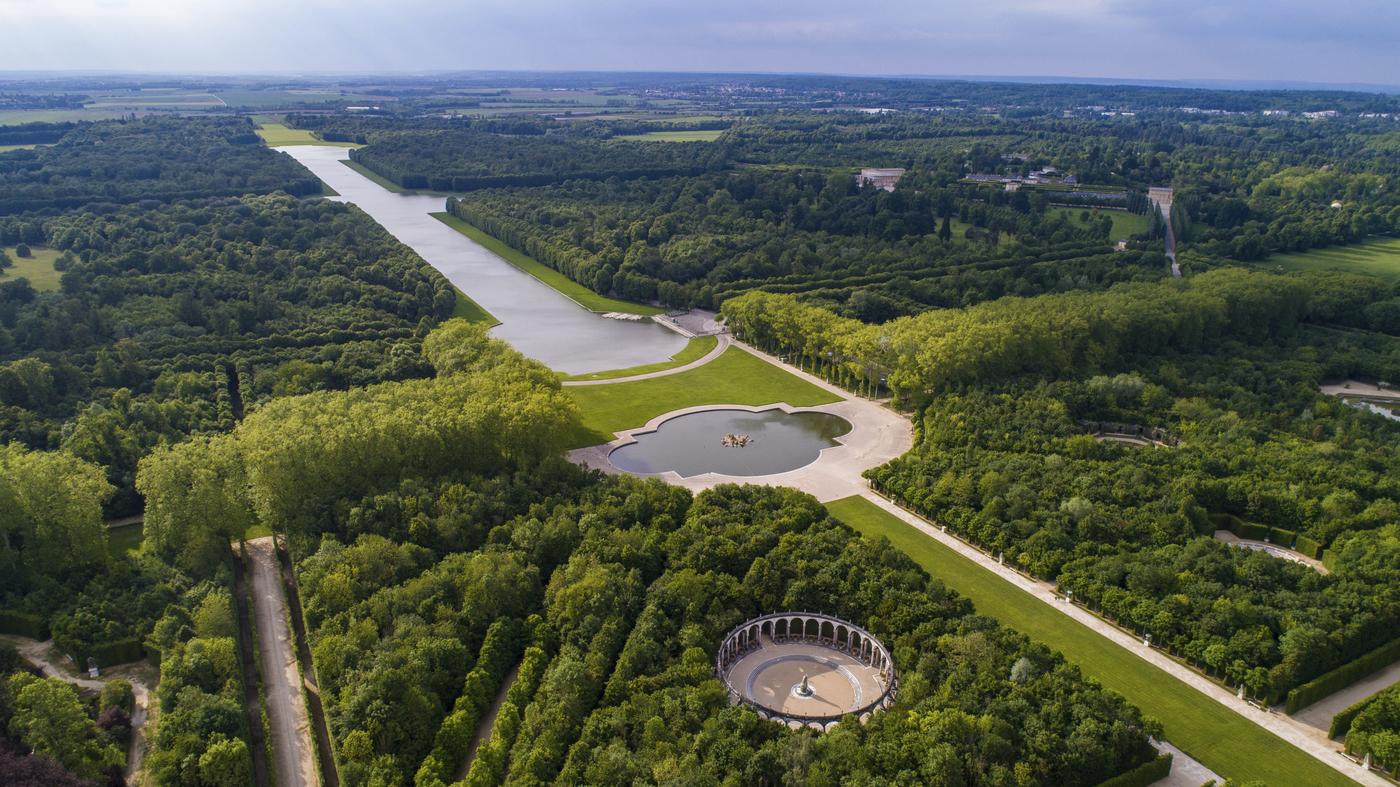 Jardins du chateau de Versailles.