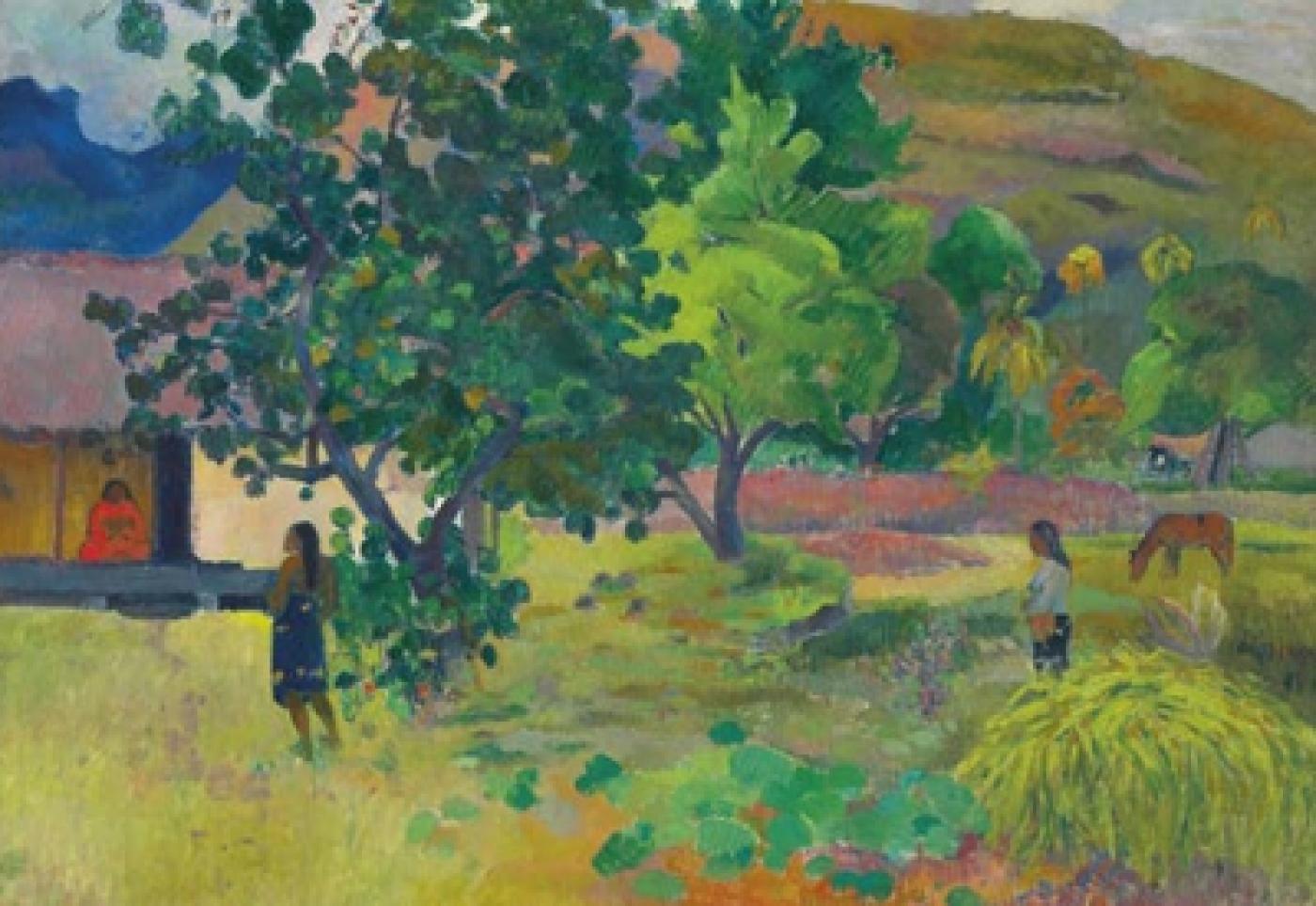 Paul Gauguin, Te Fare (La maison)