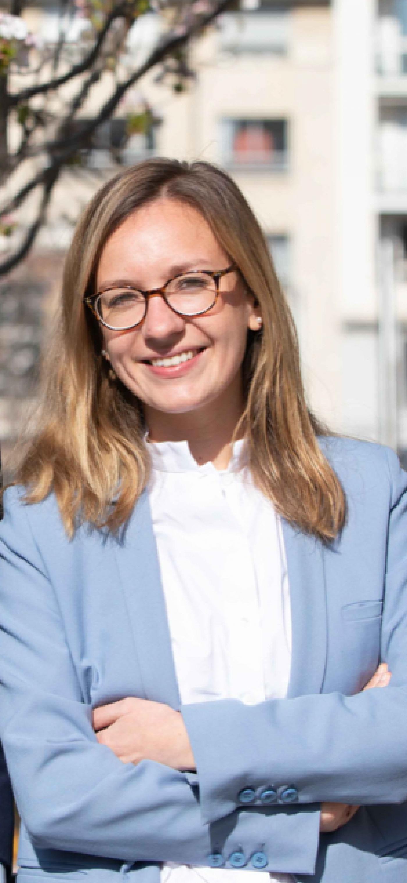 Mathilde Prost à l'action territoriale au Louvre