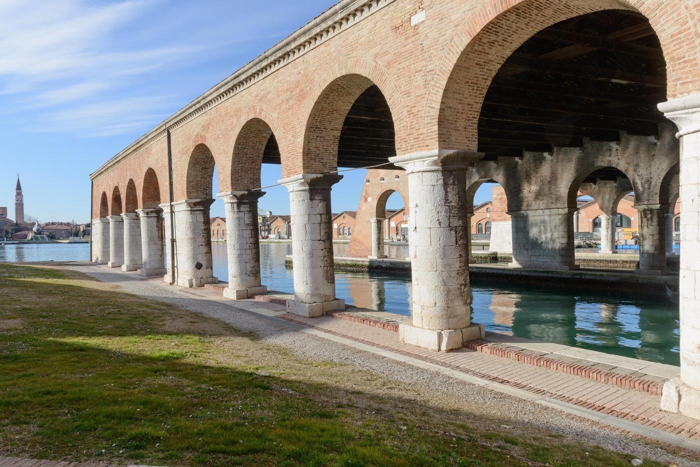 Les Gaggiandre de l'Arsenal de Venise.