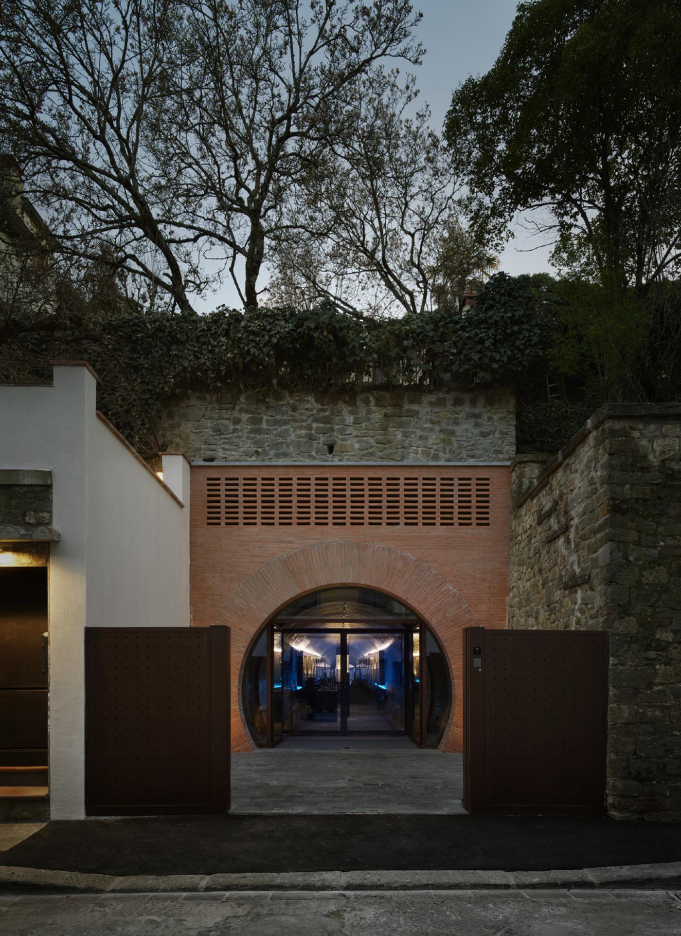 À Florence, de l'art numérique dans un ancien bunker