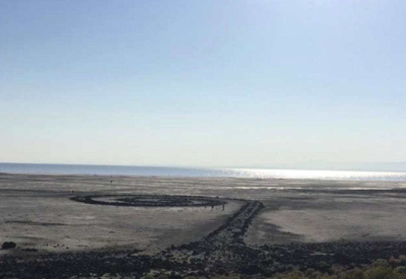 La « Spiral Jetty » devient 
une œuvre d’art officielle de l’Utah