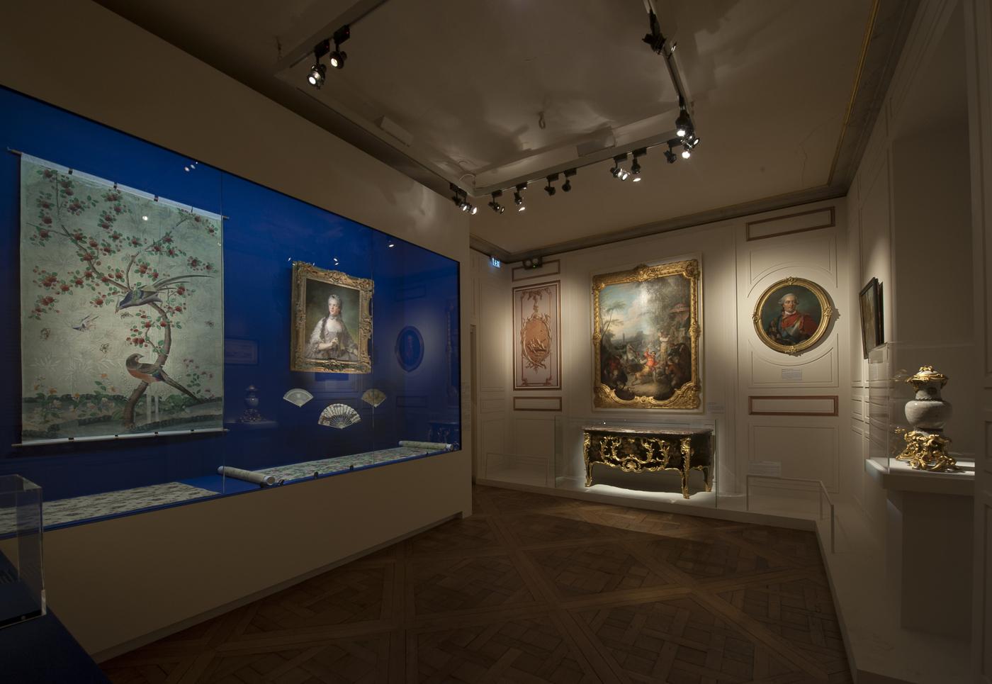 Exposition " la Chine à Versailles " en 2014 au château de Versailles.