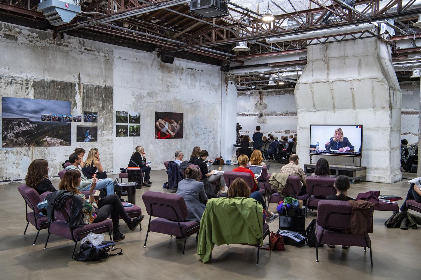 3e Parlement de la photographie au Palais de Tokyo.