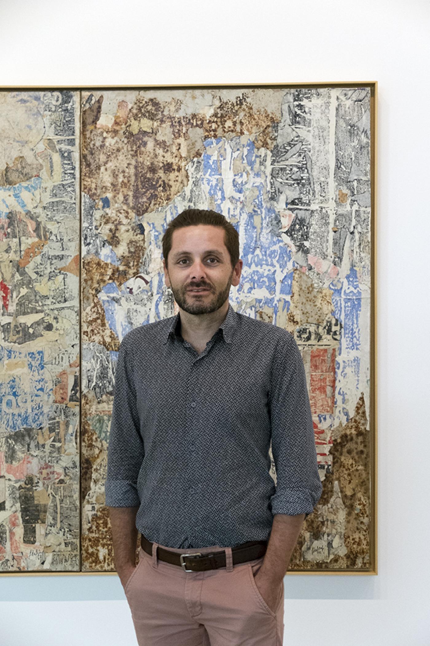 Sébastien Peyret, collectioneur.