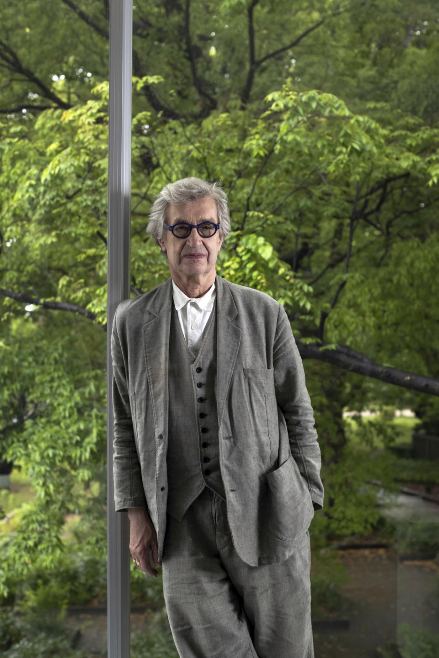 Wim Wenders, lauréat dans la catégorie Théâtre-cinéma du prix Praemium Imperiale.