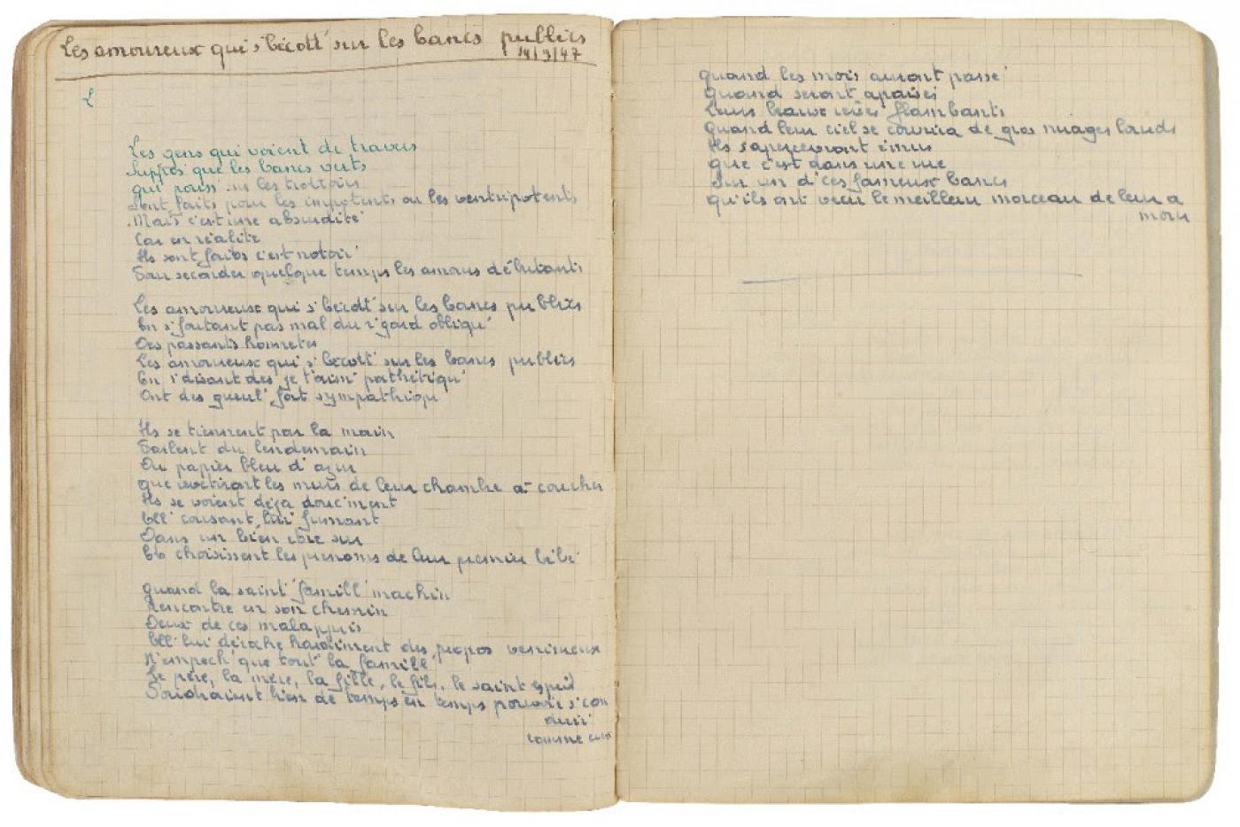 La vente des manuscrits et documents de Brassens contestée