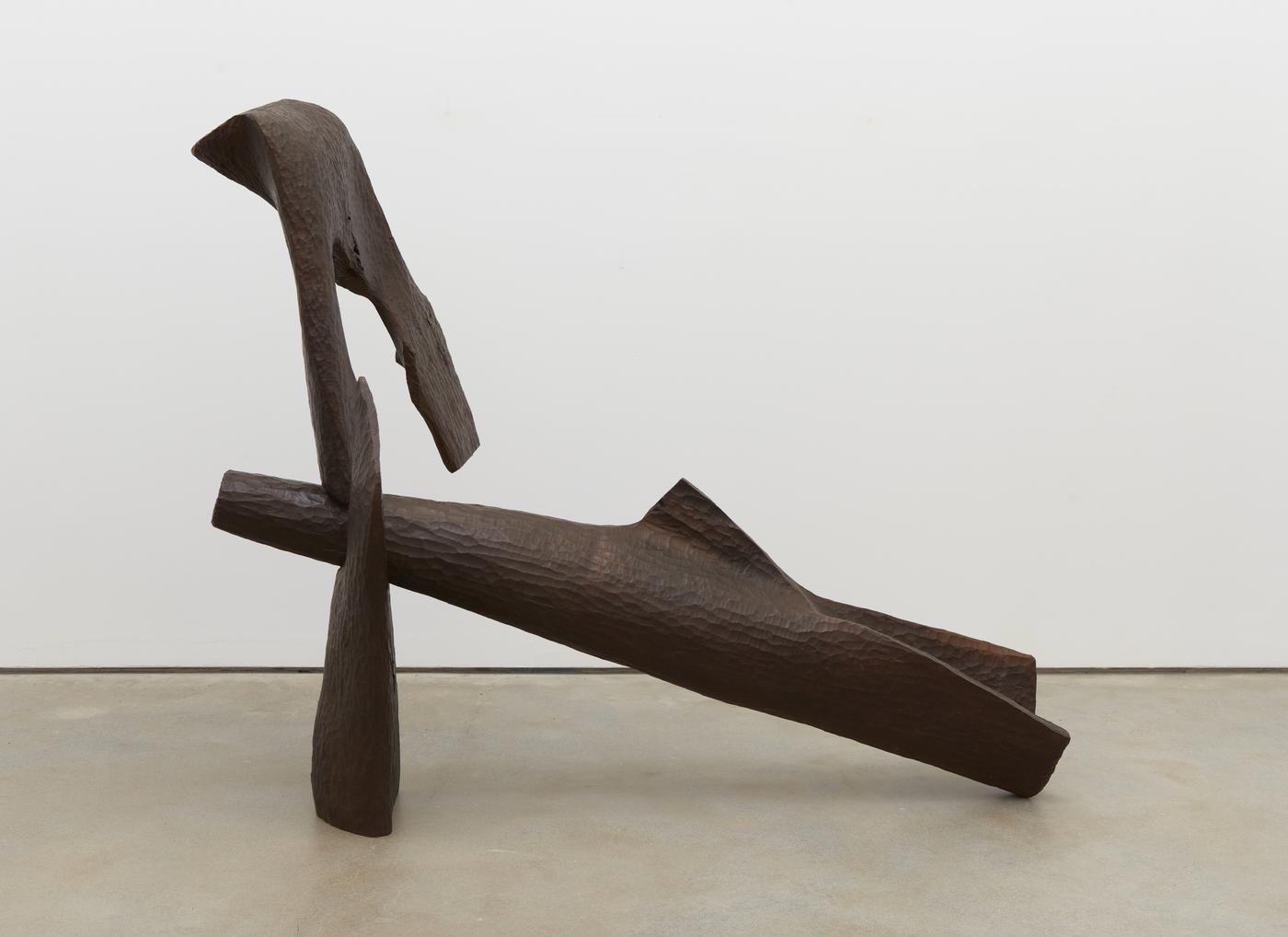 Thaddeus Mosley, « Inclination » , 2020, bronze, 139.7 x 165.1 x 91.4 cm. Edition 1 of 3, 1AP TM-20-017.1.