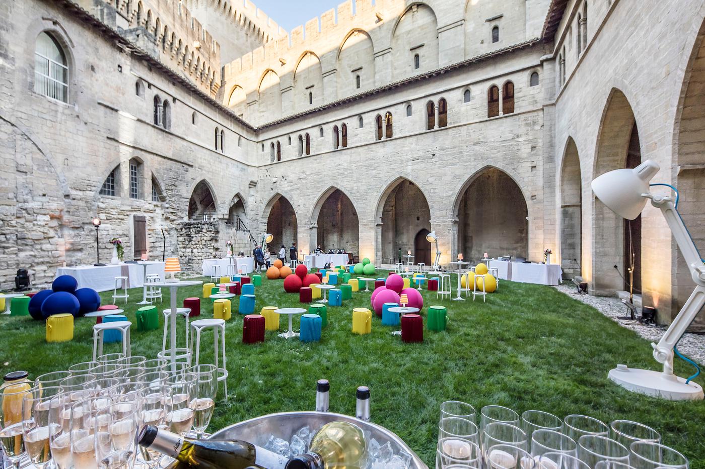 Le Palais de papes, Avignon.