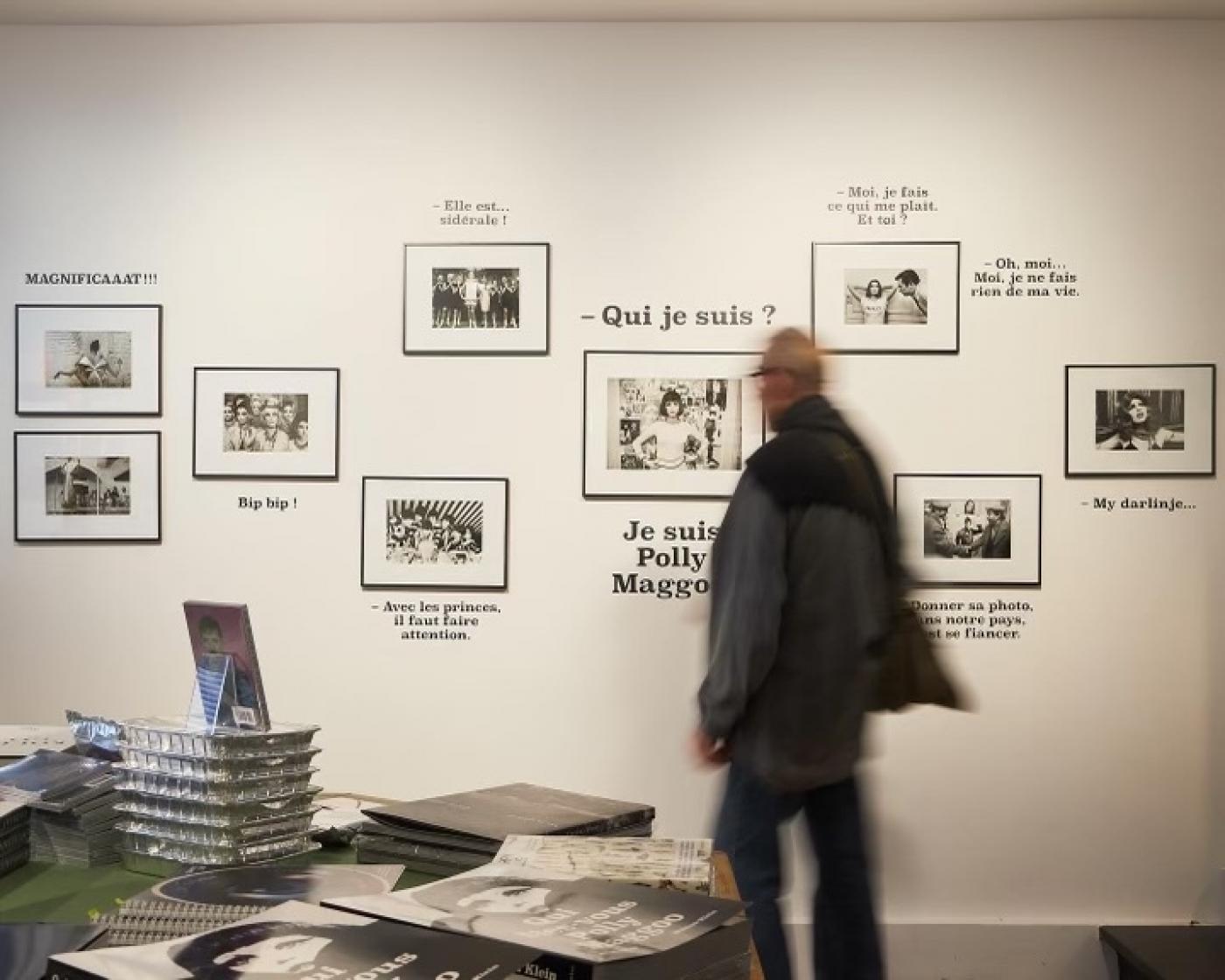 Vue de l'exposition « William Klein, Qui êtes‐vous Polly Maggoo ? », galerie Delpire &amp; co, Photo Saint Germain.