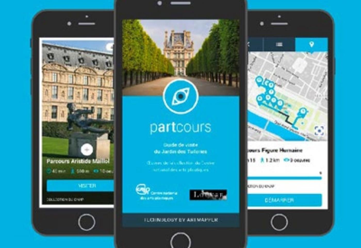 Le Cnap et le Louvre lancent une application commune