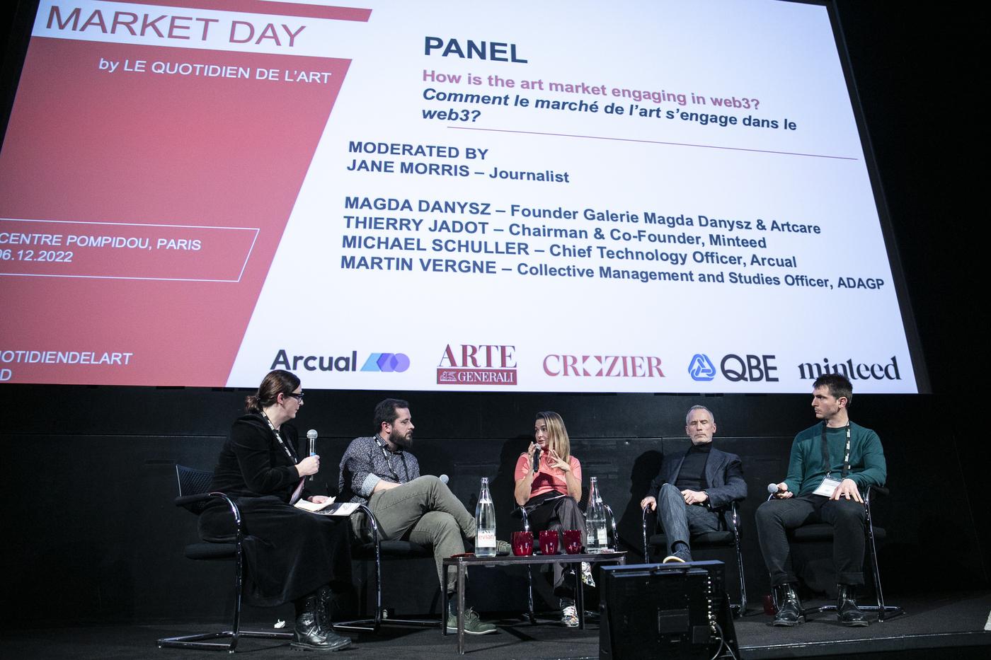 4e édition de The Art market day, le 6 décembre 2022 au Centre Pompidou.