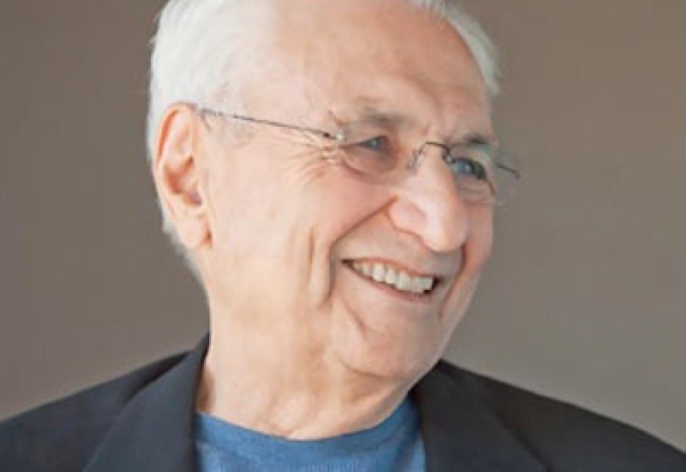 Frank Gehry honoré par le Getty 