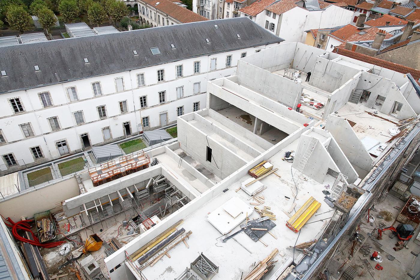 Le chantier Bonnat-Helleu dans sa deuxième phase