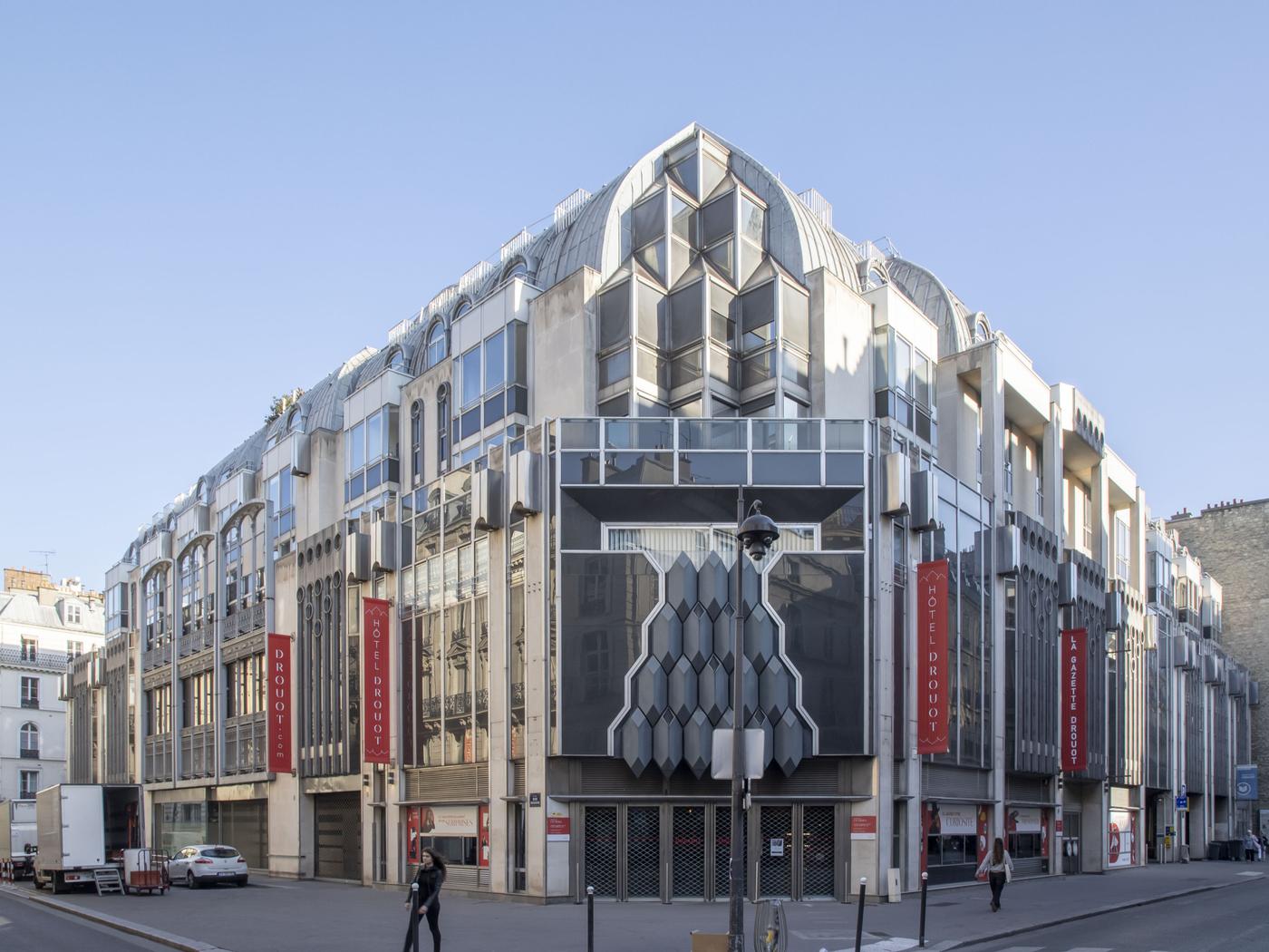 Hôtel de ventes aux enchères Drouot à Paris.