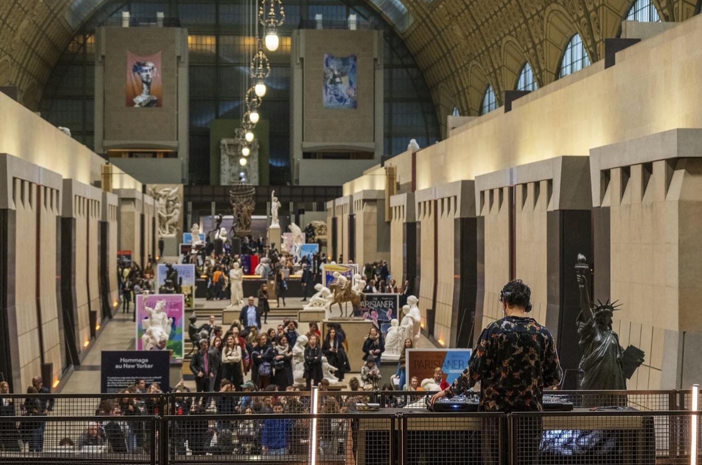 La « Nuit américaine » organisée par la Villa Albertine le 17 novembre 2022 au musée d'Orsay.