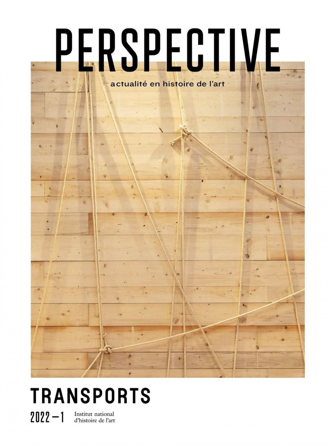 Couverture de la revue Perspective : 2022-1, Transports.