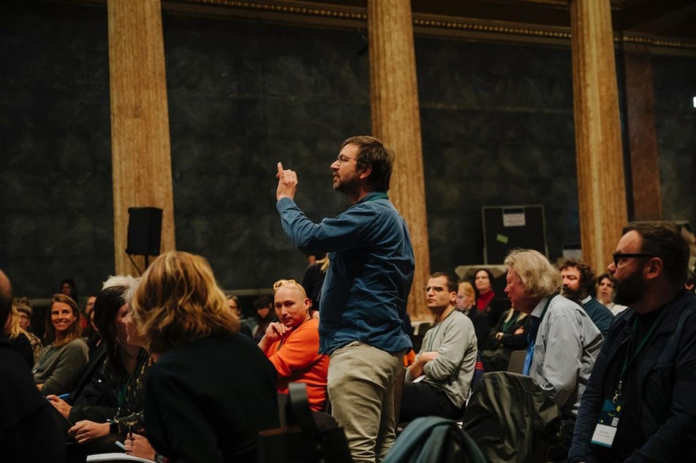 Le doctorat RADIAN au congrès international de l'ELIA, fédérant les doctorats de création européens à l'Académie des Beaux-Arts de Vienne en 2021.