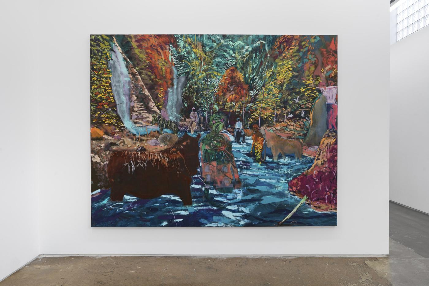 Maia Cruz Palileo, "Days Later, Down River", 2023.