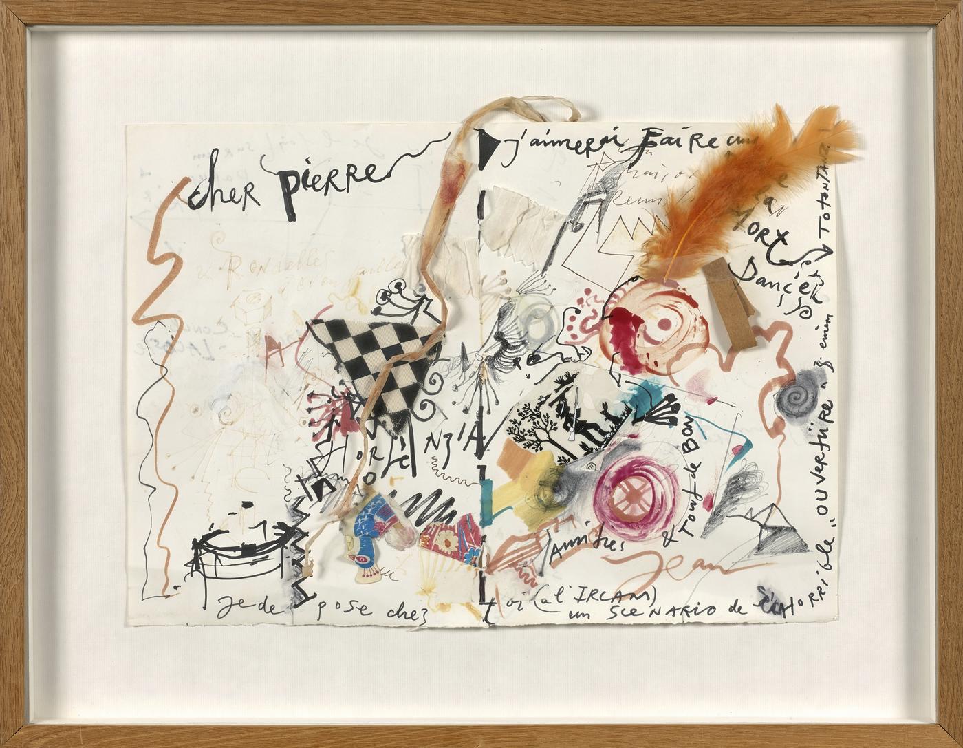 Jean Tinguely, "Sans titre", circa 1979-1983, ensemble de 12 œuvres concernant la fontaine Stravinsky. Estimation : 35 000-55 000 euros.