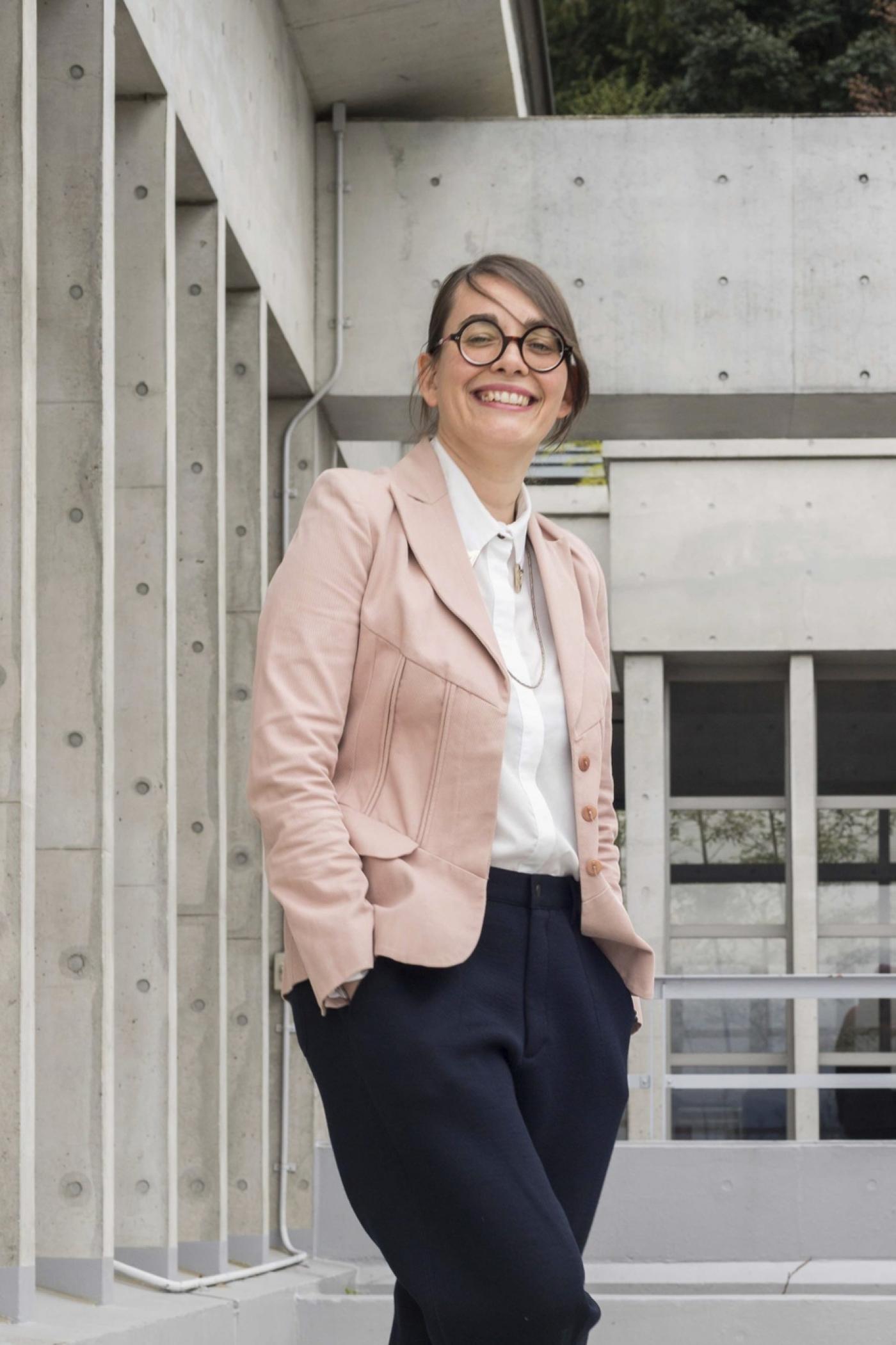 Charlotte Fouchet Ishii à l'école de Paris-Cergy