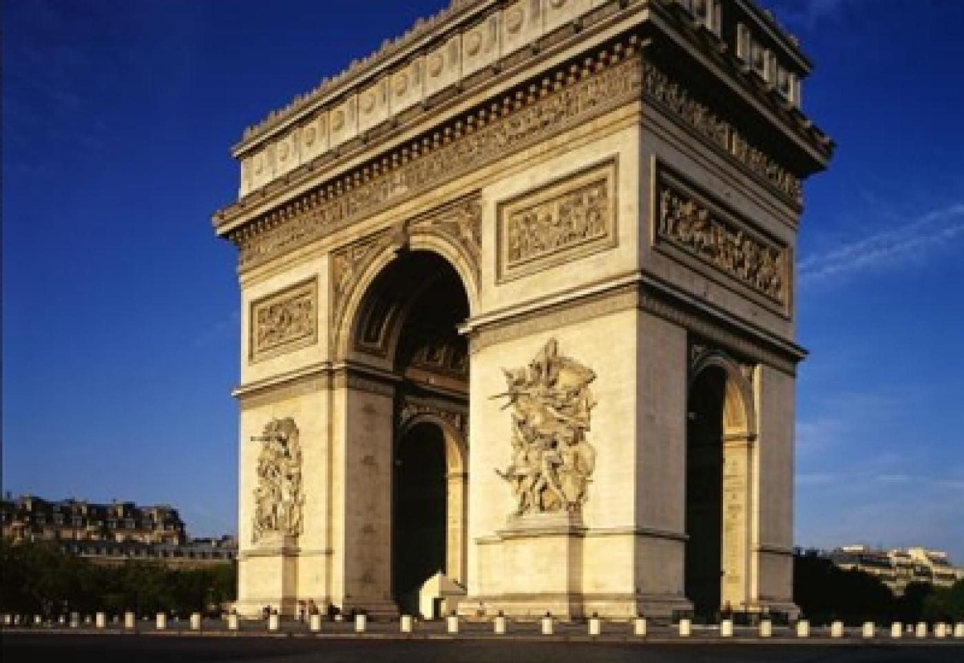 L’Arc de triomphe en travaux