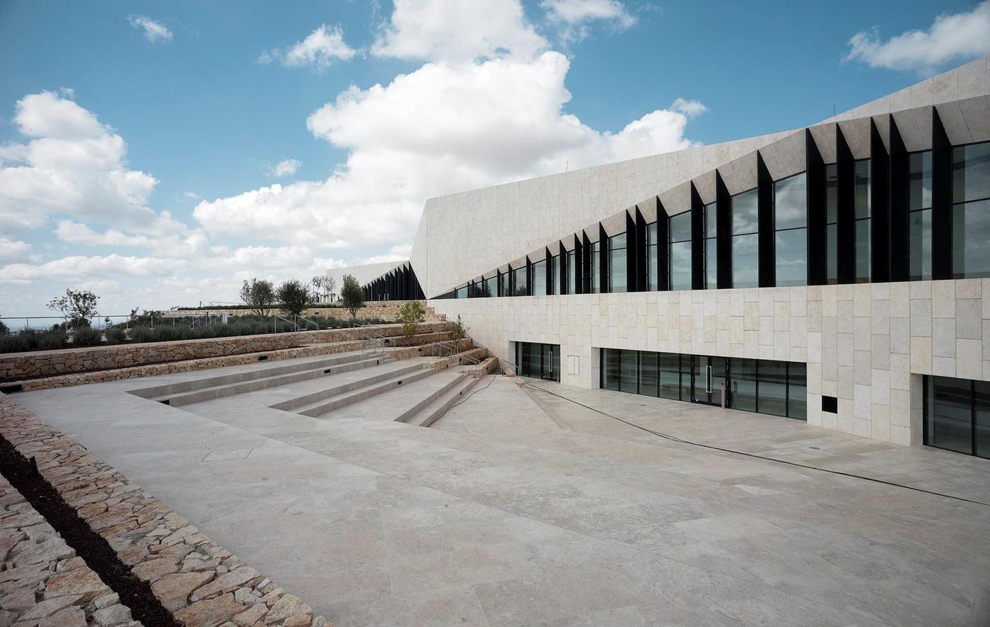 Le Musée Palestinien à Birzeit en Cisjordanie.