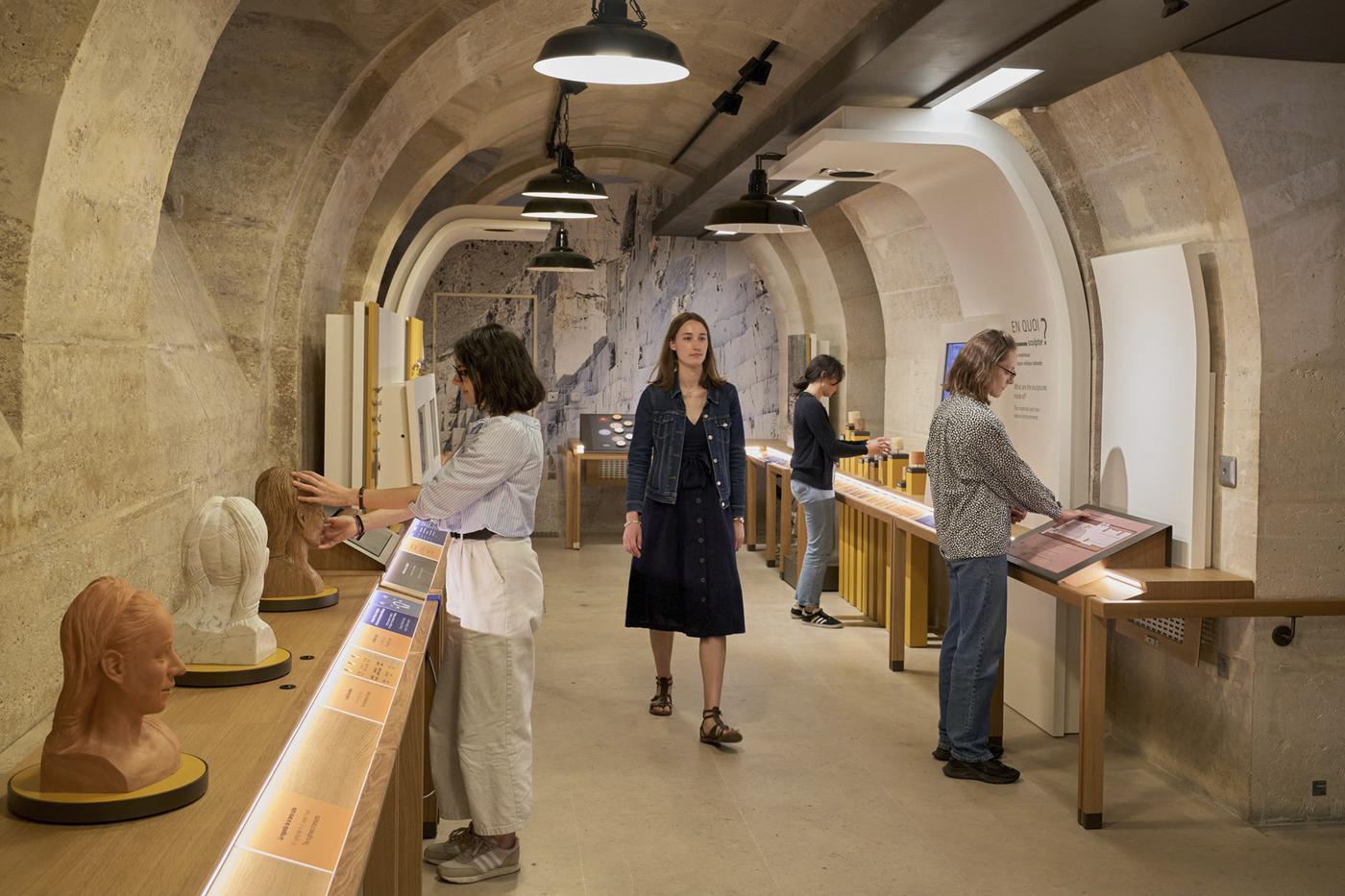 Le Louvre réinvente sa galerie tactile