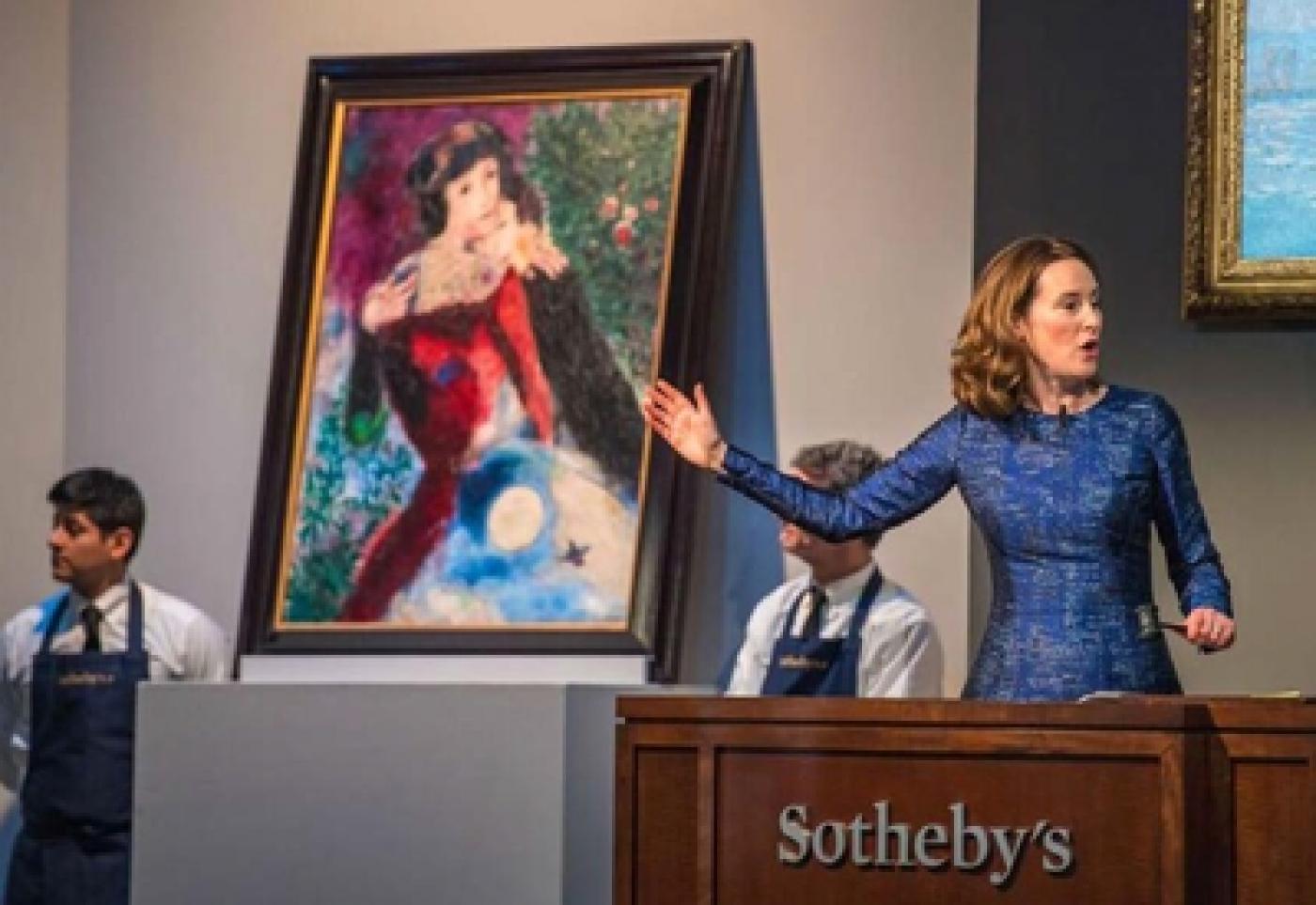 Record pour Chagall chez Sotheby’s à New York