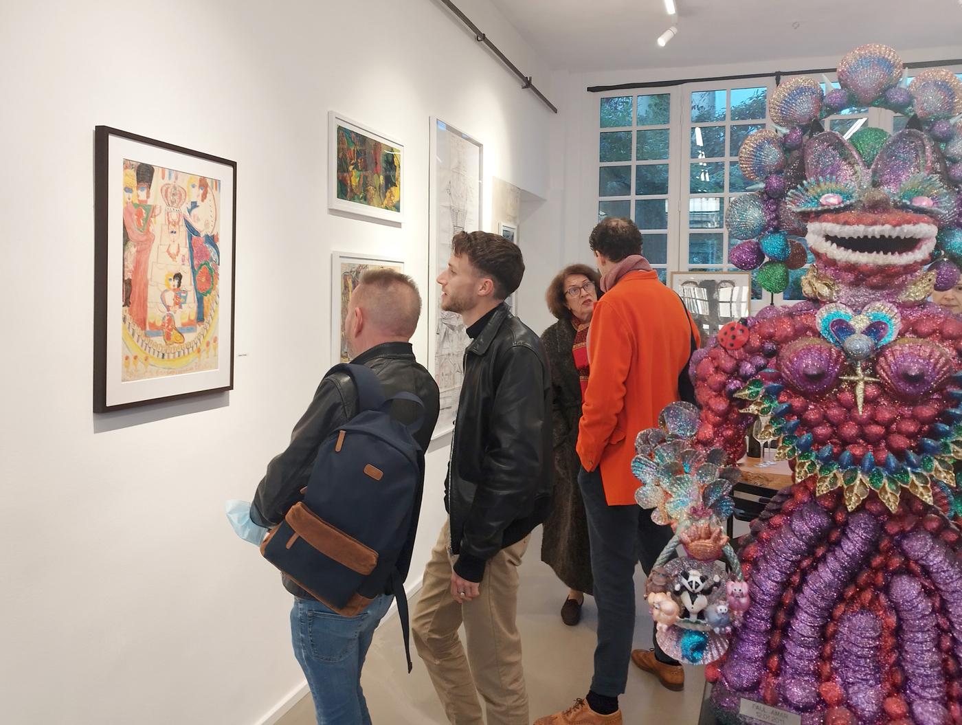 Sur les pas de feu l’Outsider Art Fair