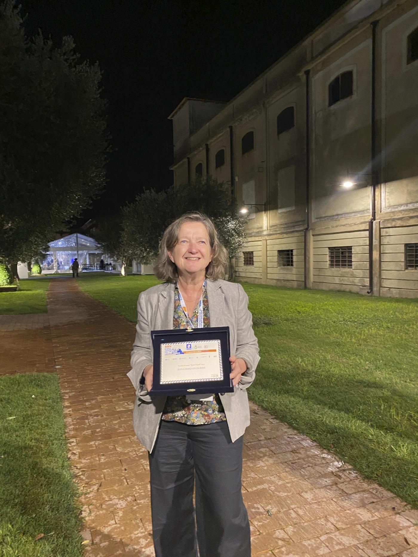 Le prix Mario Napoli à l'École française de Rome