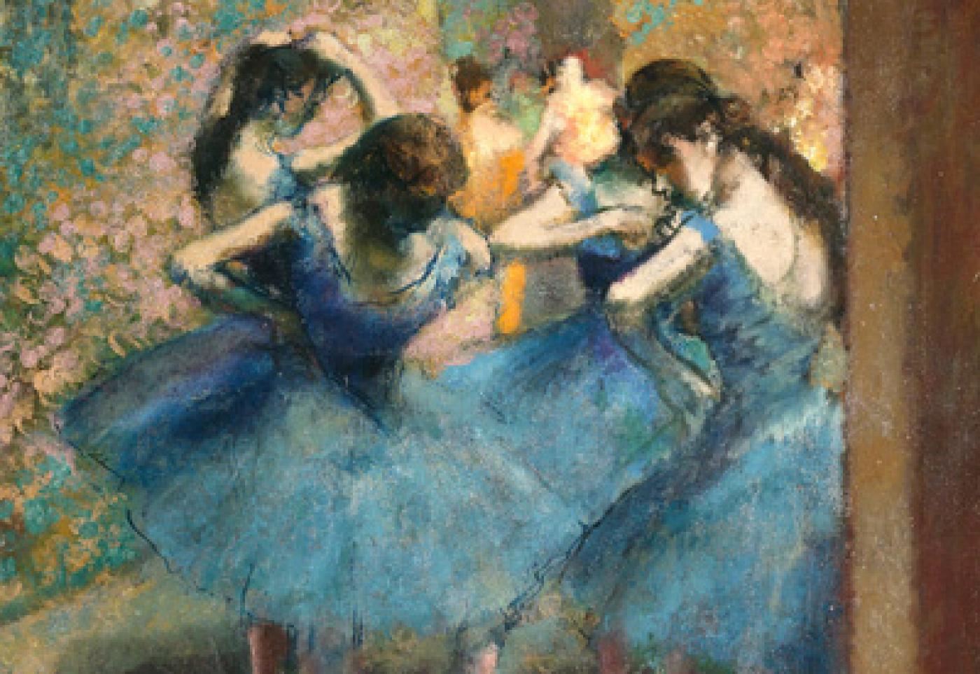 Degas sur les pointes