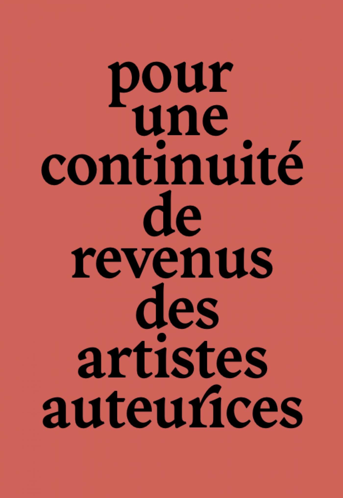 La continuité de revenus des artistes à nouveau sur la table