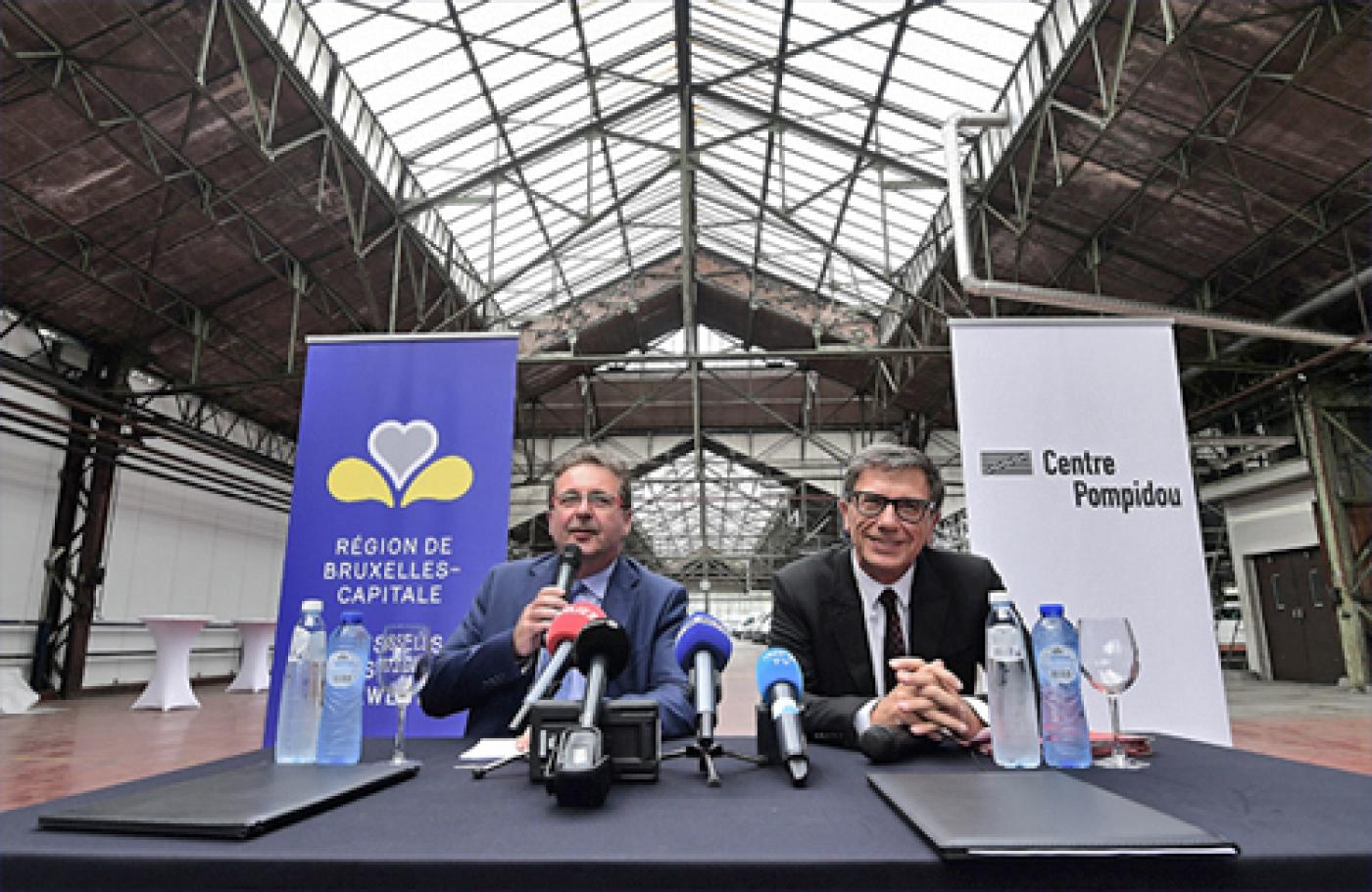 Le Centre Pompidou à la rescousse de Bruxelles-Capitale