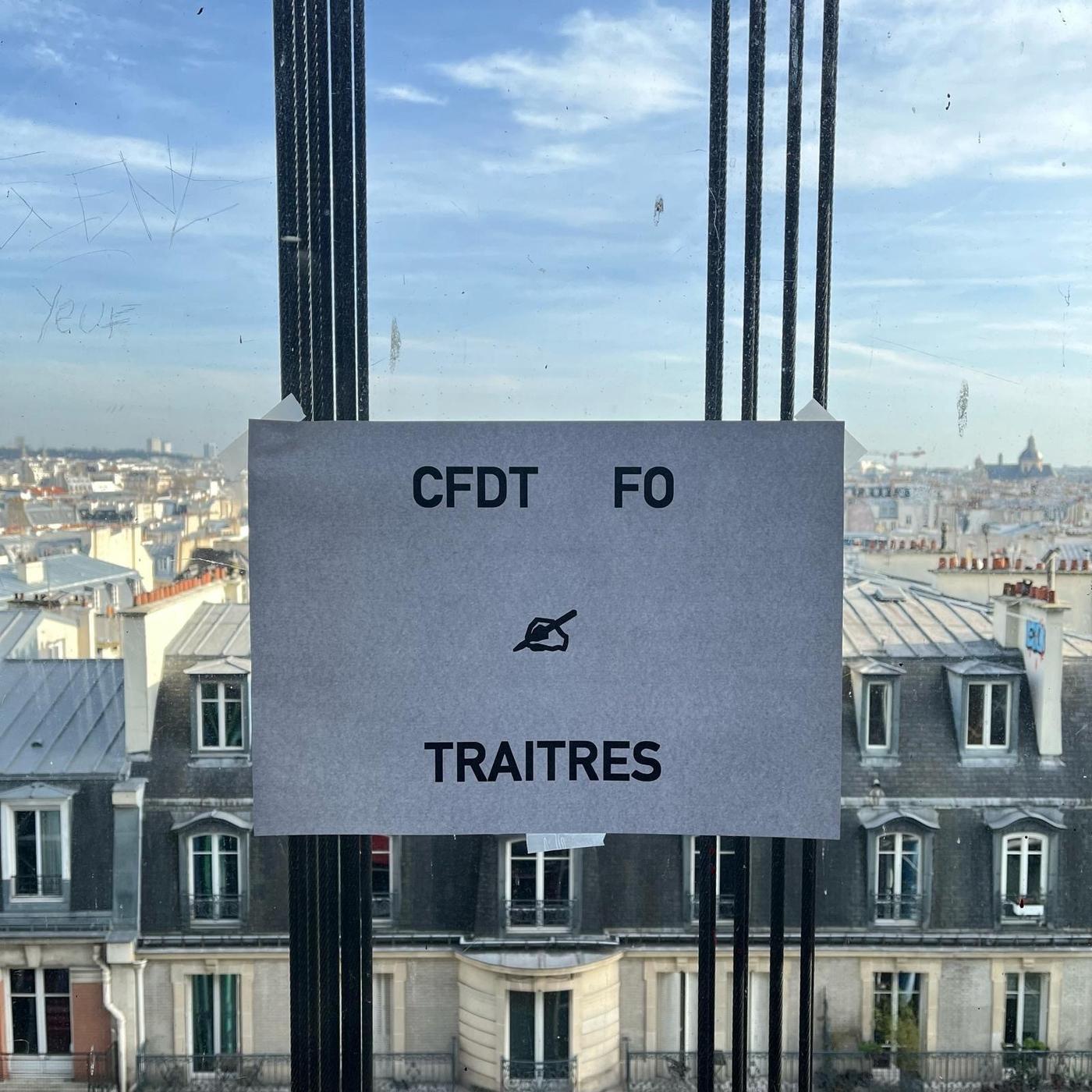 Au Centre Pompidou, sortie en force du conflit ?