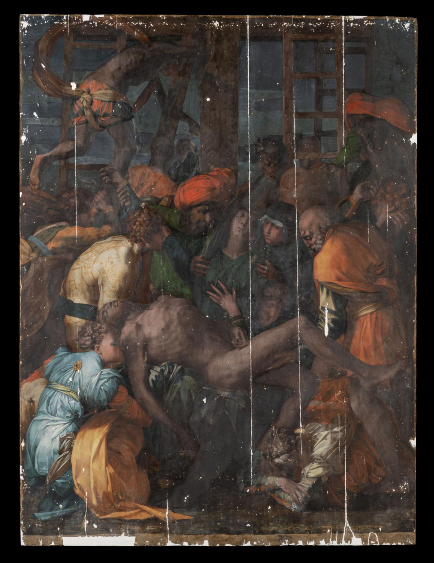 La Déposition de Croix de Rosso Fiorentino restaurée