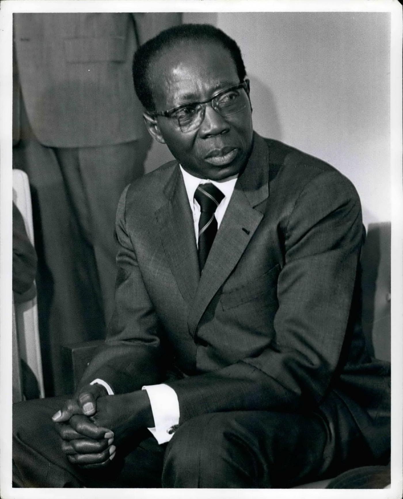 Leopold Sedar Senghor.